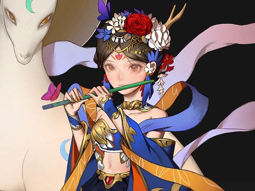 梦幻西游舞天姬设计