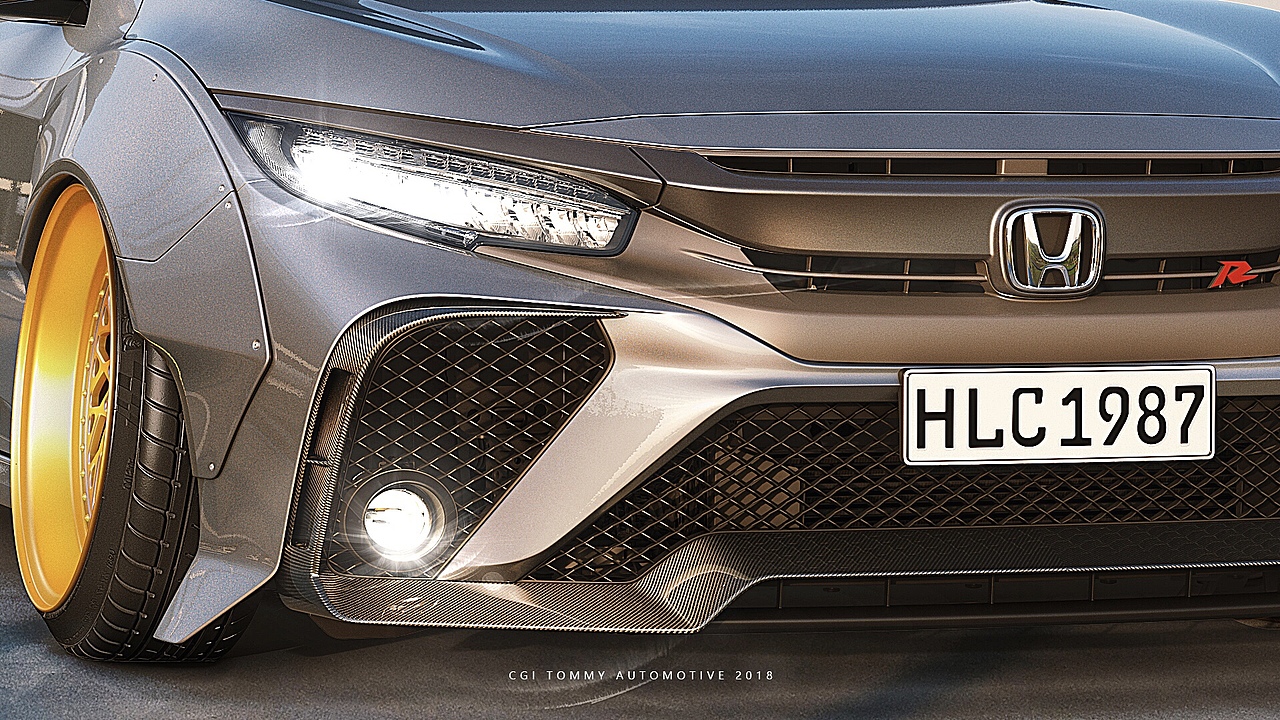 CGI Honda Civic Tommy Concept