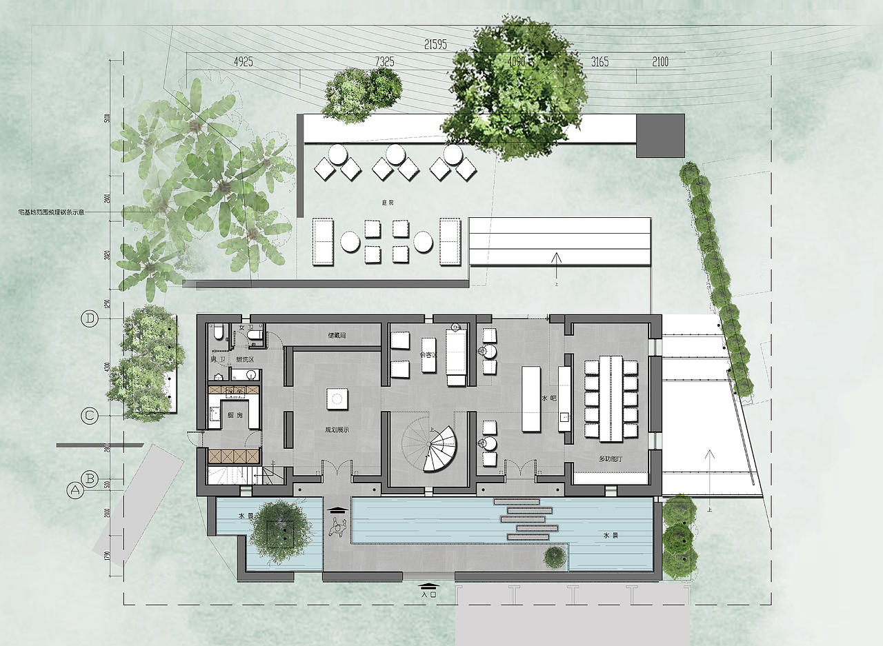 △ 一层平面布置图