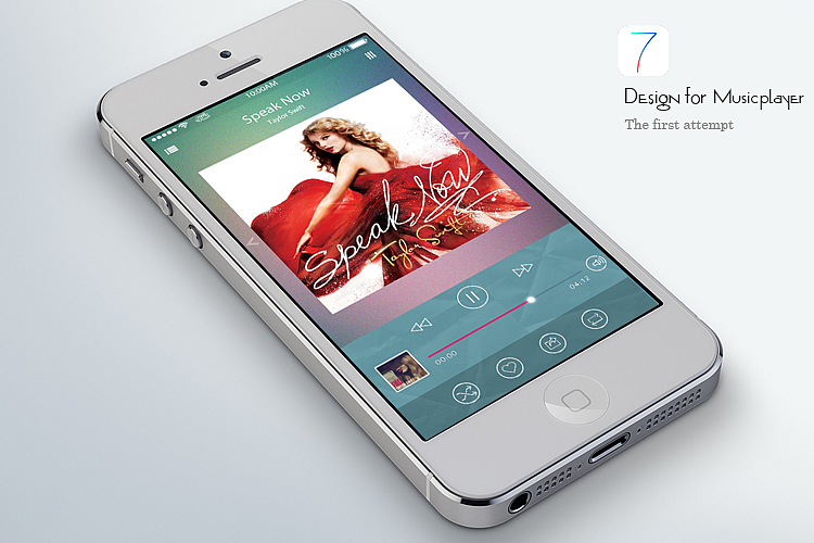 Music Player（图ZMTM0MjEwMTY=） - APP界面 - 站酷设计师_尼丫闭嘴原创素材 - 站酷ZCOOL