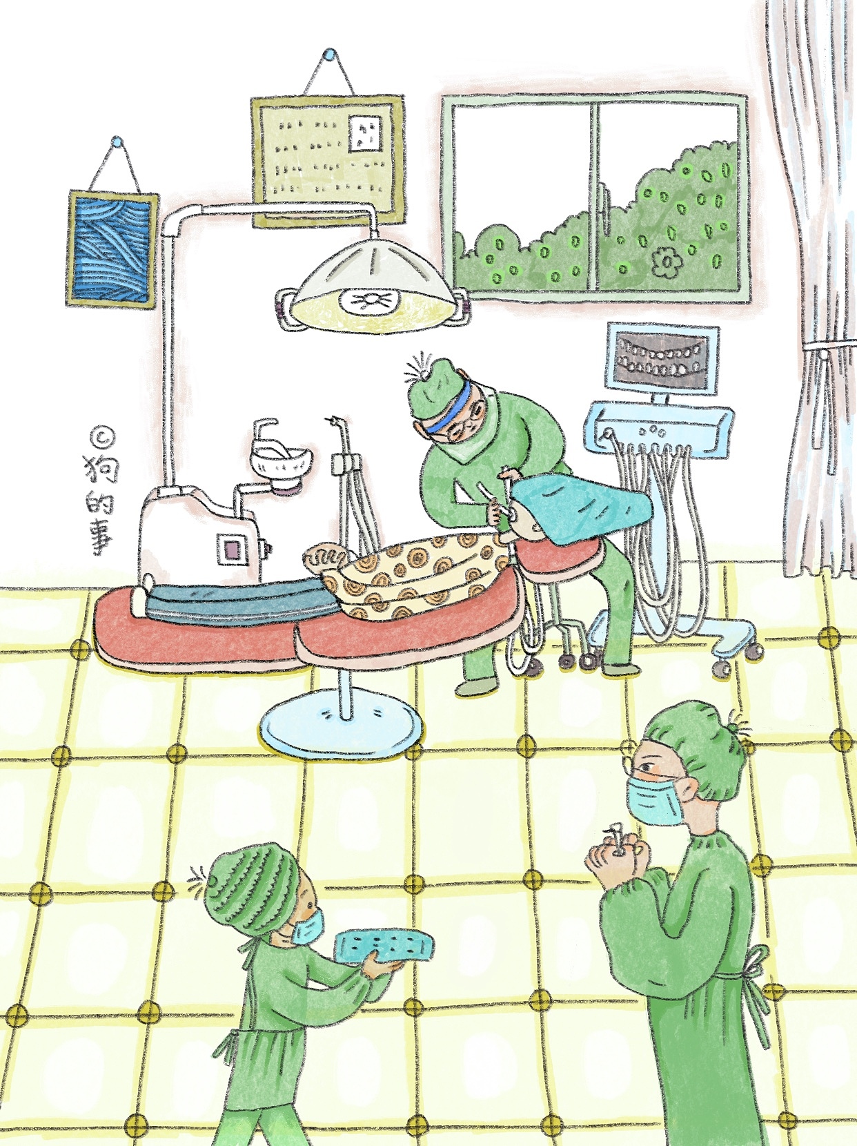 8月，种了牙用掉了很多钱，如果不是因为种牙我不会着急找工作