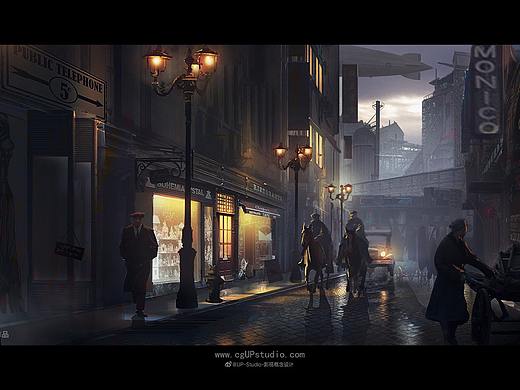 UP STUDIO 影视概念设计班18冬季班学生作品气氛图