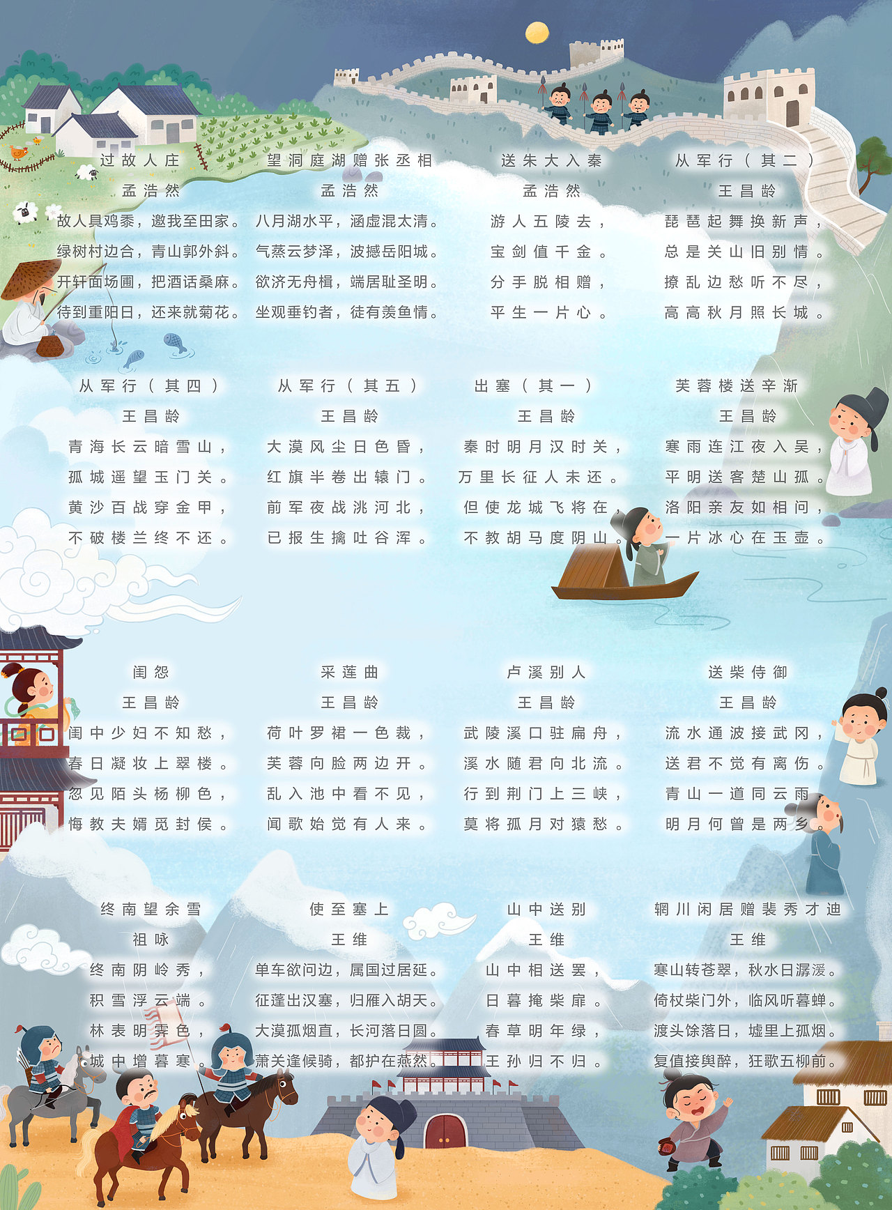 唐诗300首-儿童有声挂图