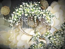 婚礼手绘