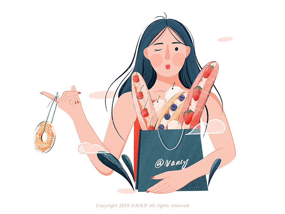 iPad 【procreate】小日常短系列插画+插画教程速剪（图ZMTQ4MzM4ODIw） - 创作习作 - 站酷设计师派多米原创素材 - 站酷ZCOOL