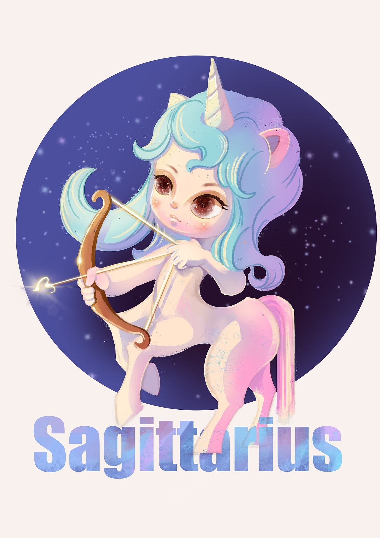 十二星座插画（下）（图ZMjU5NTE5MTI0） - IP形象 - 站酷设计师芍药nancy原创素材 - 站酷ZCOOL