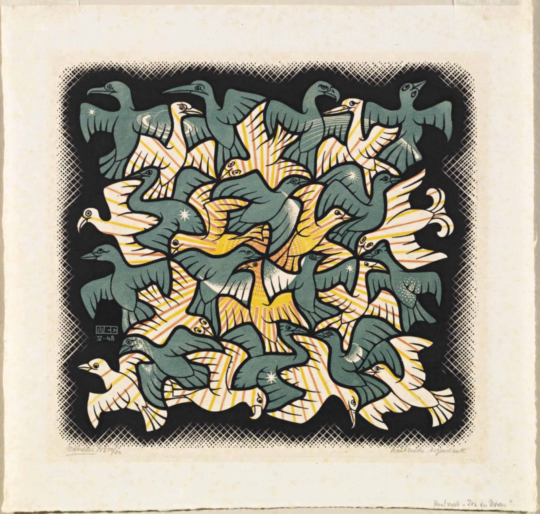 埃舍尔作品赏析,真的大爱!