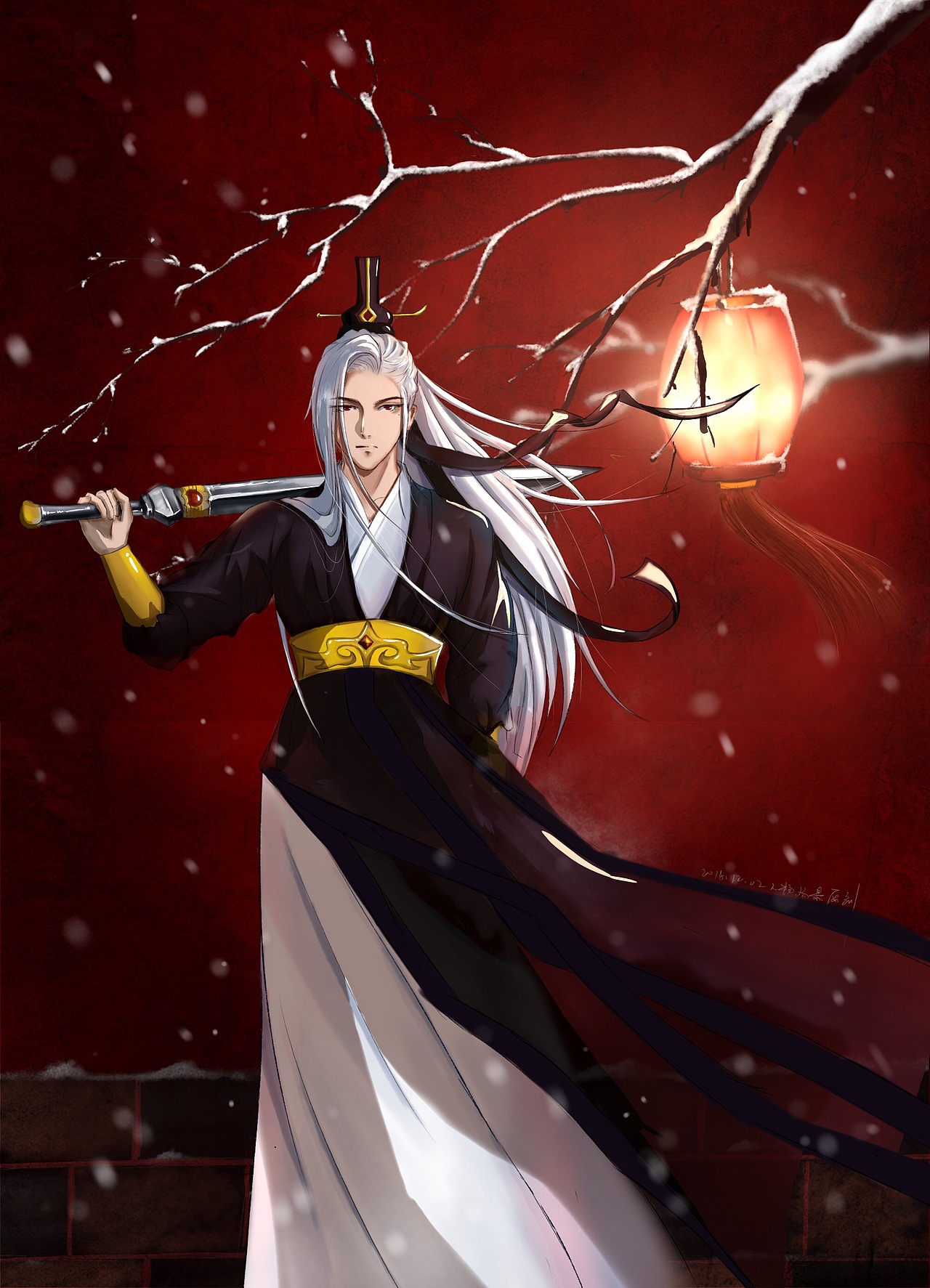 原创头像-半身像手绘作品。