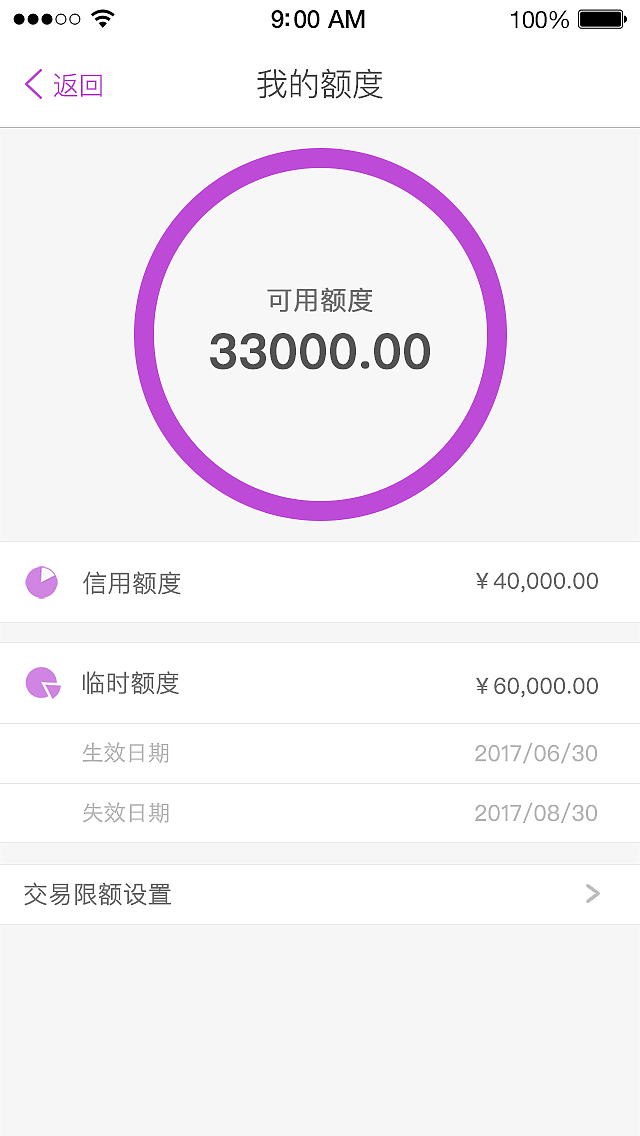 光大阳光惠生活app－额度临时调整功能（图ZMTA3MjcxMTgw） - APP界面 - 站酷设计师设计师ping原创素材 - 站酷ZCOOL