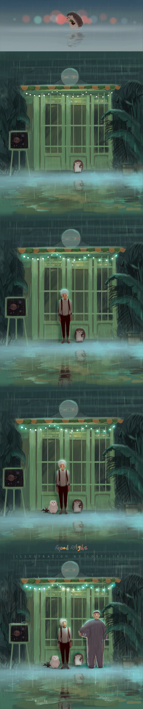 一些小故事（图ZMzQ4MjkxNDA=） - 商业插画 - 站酷设计师lost7原创素材 - 站酷ZCOOL