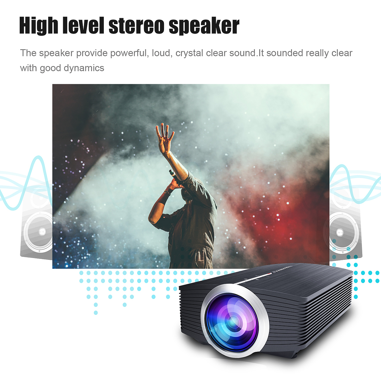 直筒投影仪前台设计