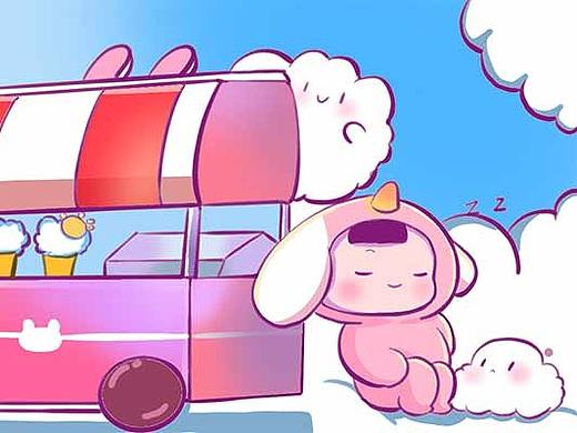 《独角兔吖》可爱卖萌表情包