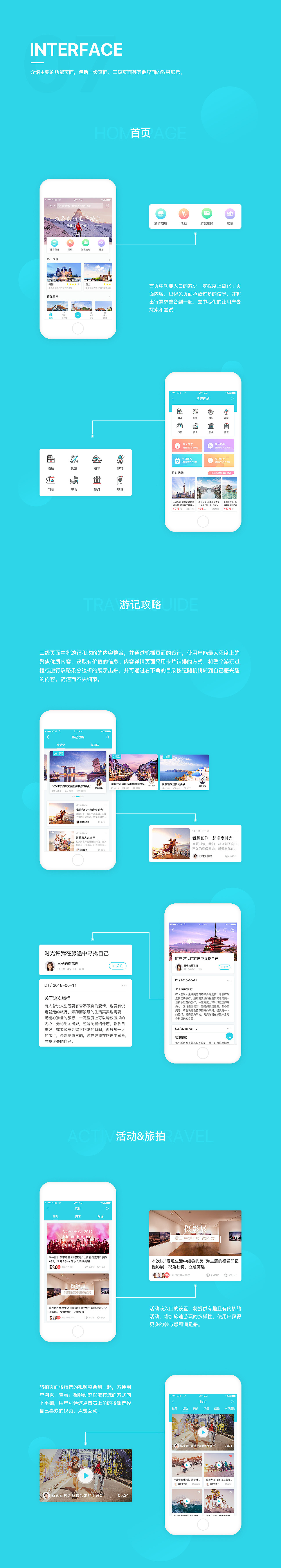 河马旅游APP（图ZMTQ3ODAyNDE2） - APP界面 - 站酷设计师Leen__原创素材 - 站酷ZCOOL