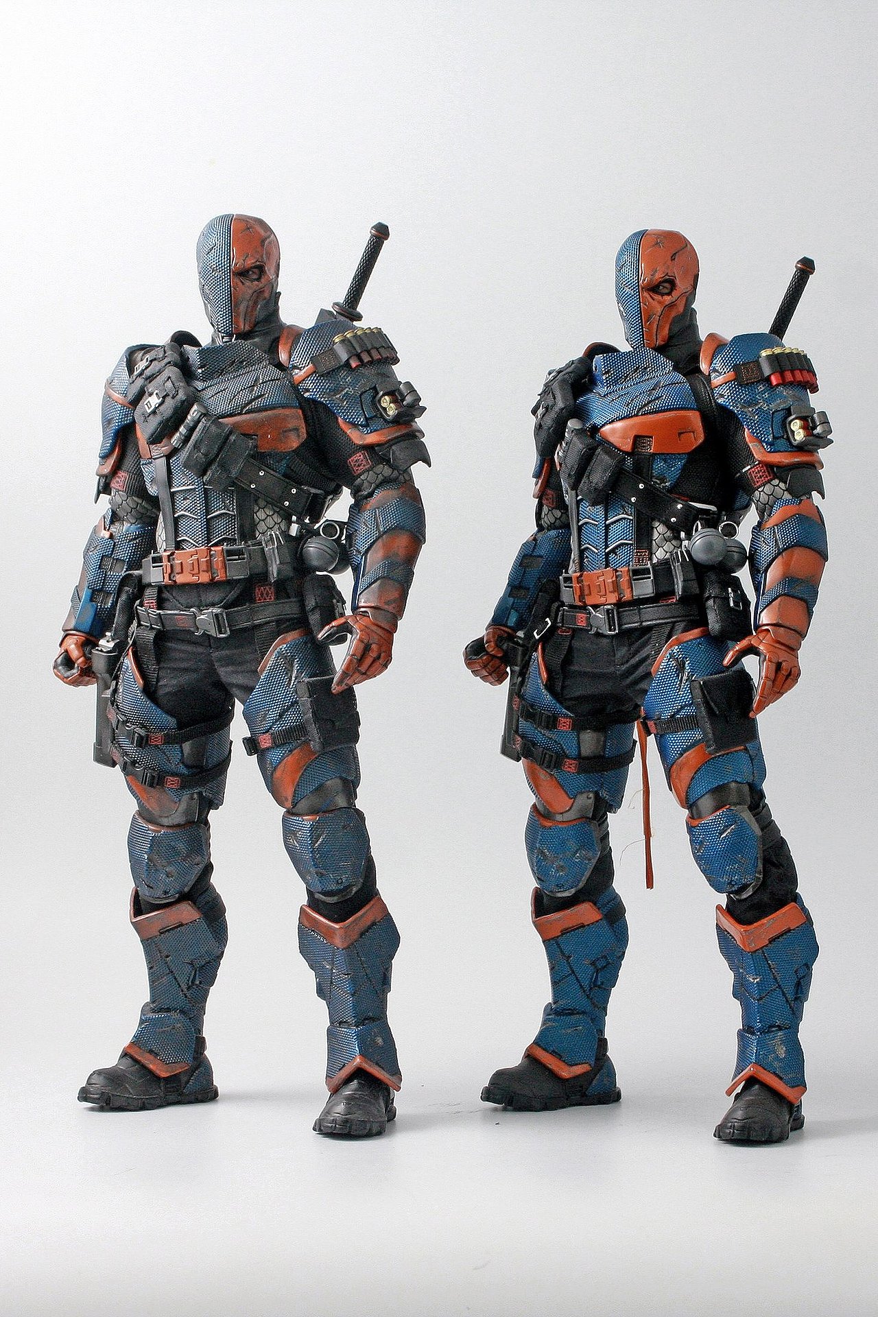 hottoys 阿卡姆骑士 丧钟 包胶素体改造 做旧|手工艺|手办/模玩|眉间