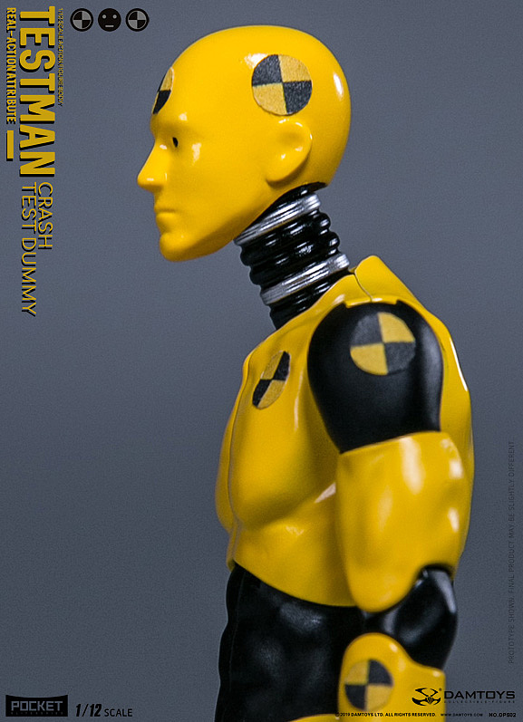 DAMTOYS 1:12 可动人形 “测试人”----NO.DPS0