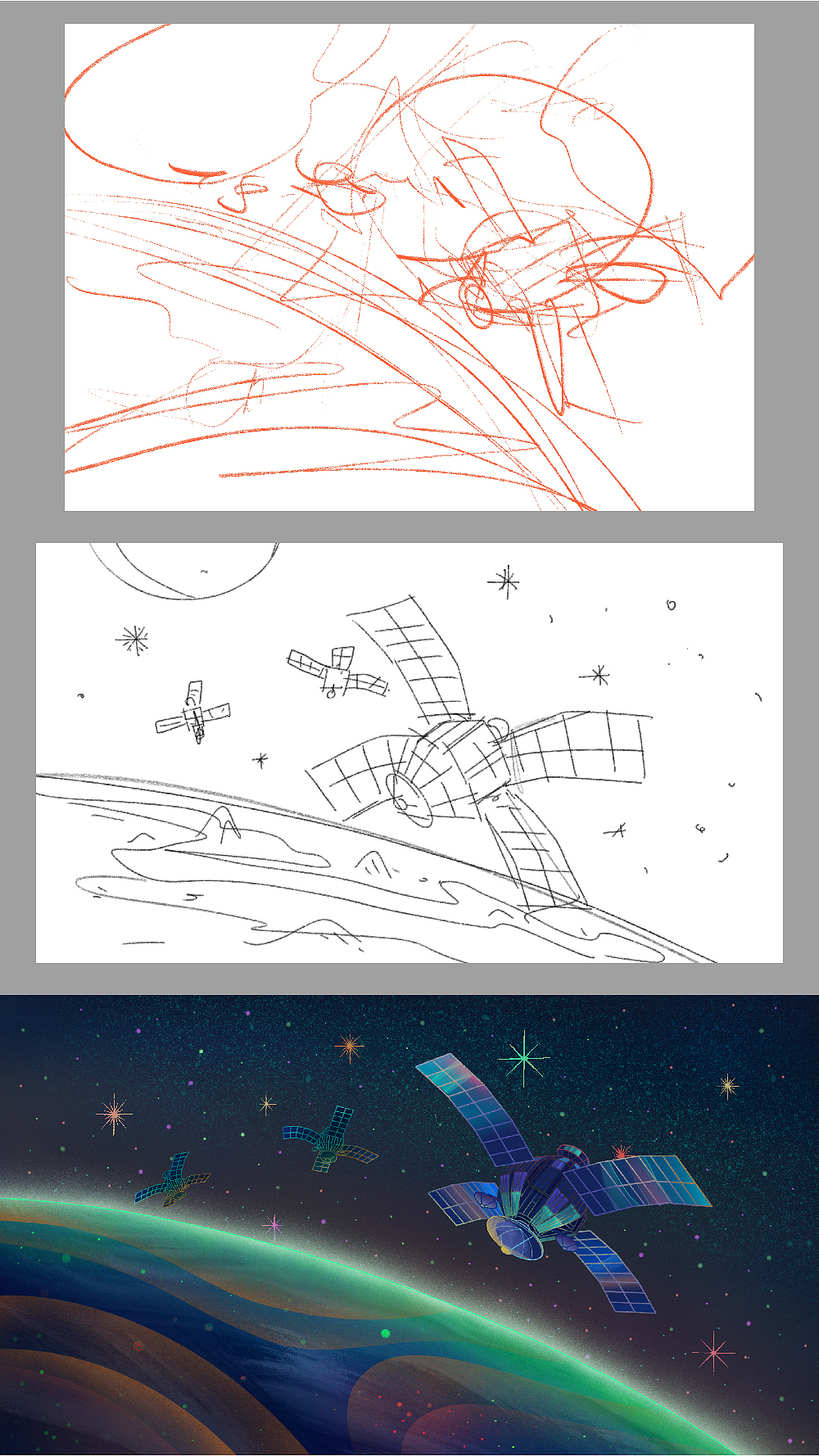 《壮丽七十年,奋斗新时代》邮票动画画面设计(图ZMTc3ODMxMjky) - 商业插画 - 站酷设计师月球工作室原创素材 - 站酷ZCOOL