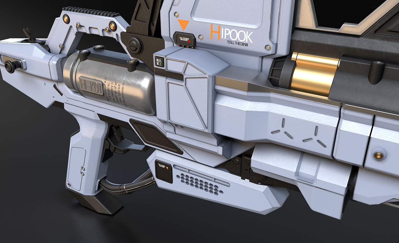 第七期 学员 熊 的科幻枪械设计作业 - 原创作品 - 站酷(zcool)