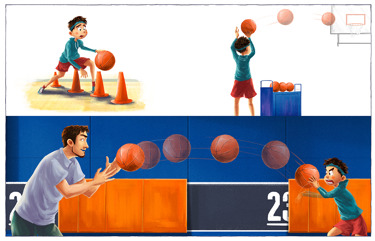 绘本了不起的篮球队我爱足球