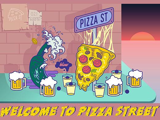 #branding【Pizza Street】