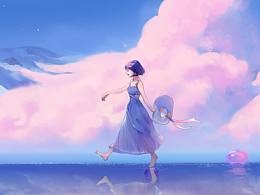 雲(yún)海[插畫]個人插畫作品