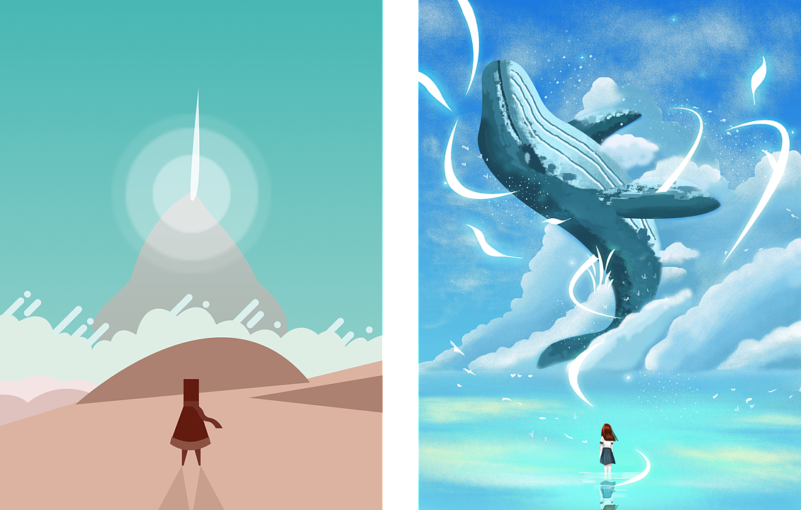 2019插画作品-临摹练习（图ZMTk0NDAzOTAw） - 创作习作 - 站酷设计师比霁原创素材 - 站酷ZCOOL