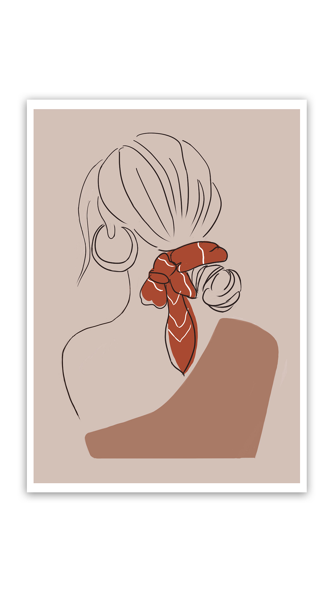 每日一画11.21【背影】