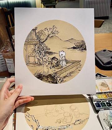 古风 猫咪 国风系列