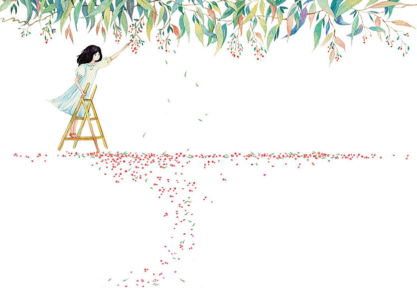 花，时间（图ZNDQ1MDY5NDQ=） - 商业插画 - 站酷设计师Chipo_chen蘑菇桶原创素材 - 站酷ZCOOL