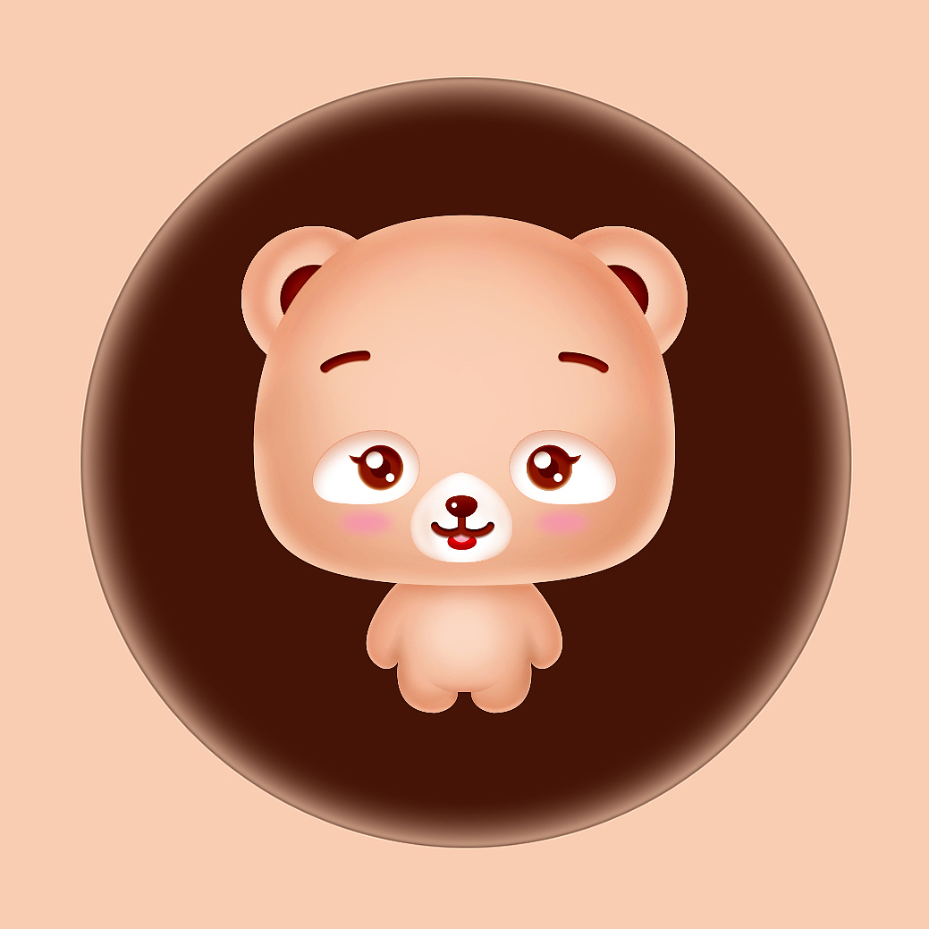 卡通熊|平面|ip形象|蕾蕾蕾吖_原创作品-站酷zcool