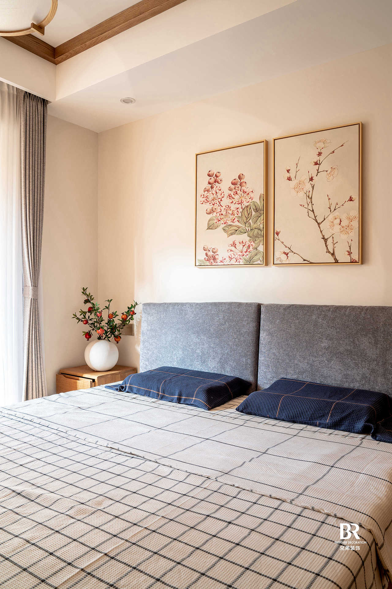 日式装修设计效果图,二手房翻新装修,兄弟装饰全案