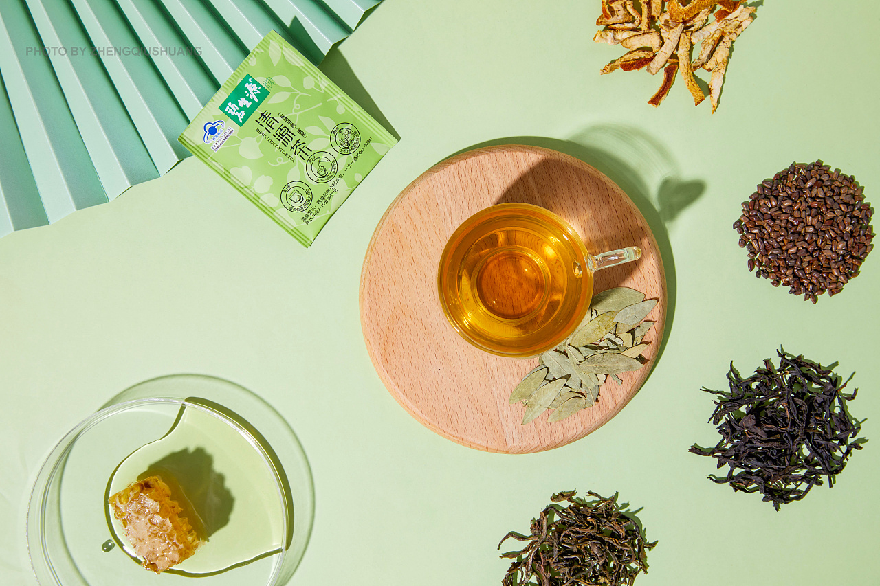 碧生源清源茶场景图拍摄