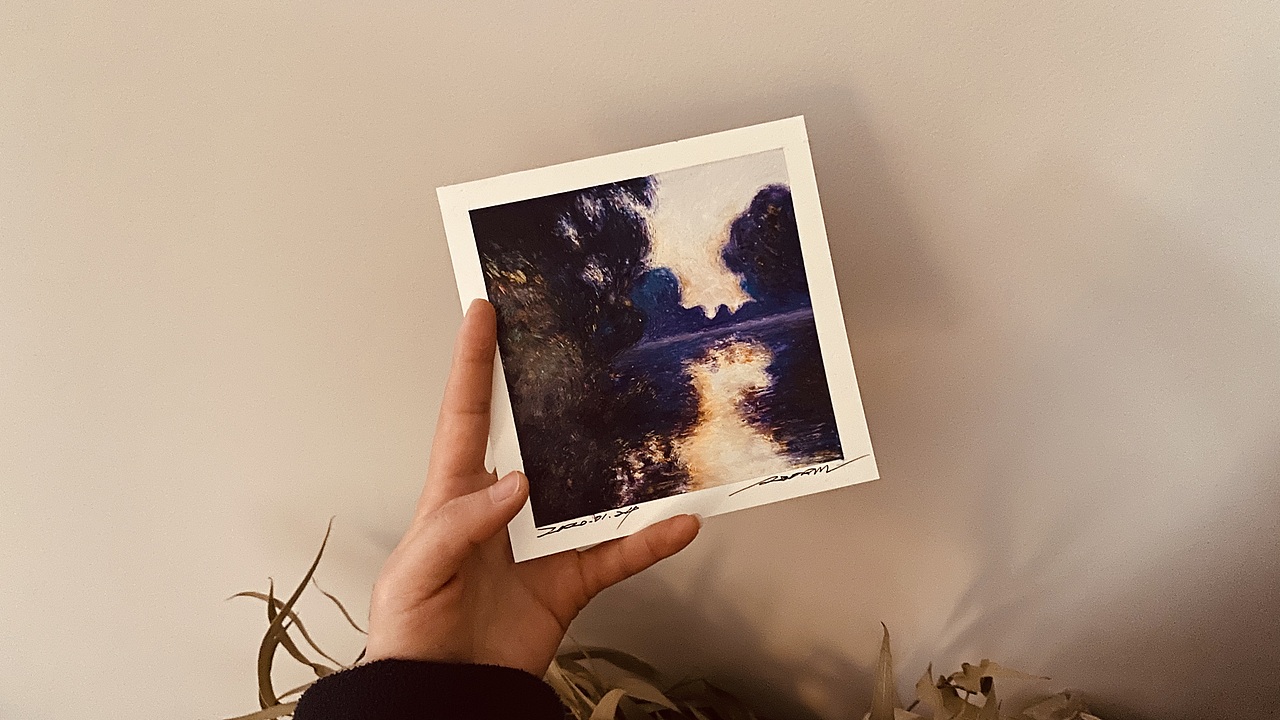 油画棒打卡-ＮＯ．４（图ZMjQxMzUwNjI0） - 创作习作 - 站酷设计师春与梅子原创素材 - 站酷ZCOOL