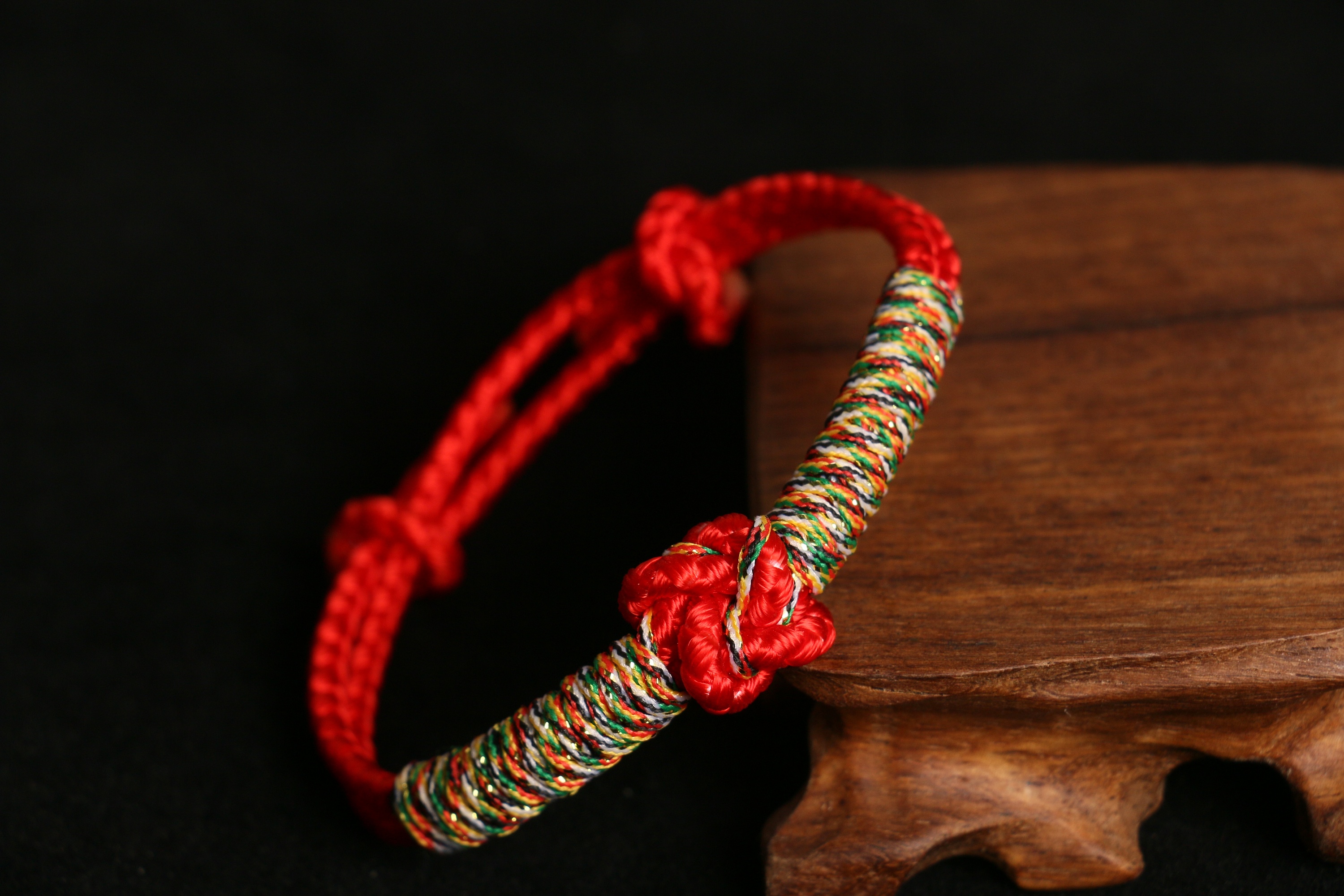 【编绳】古典红绳系列之同心结 本命年手绳DIY教程 永结同心 细细小小的很美腻_哔哩哔哩 (゜-゜)つロ 干杯~-bilibili