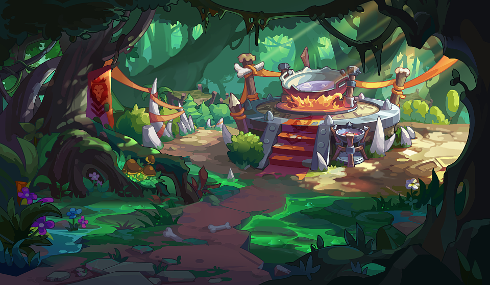 场景原画（图ZNTIwMzExMTI=） - 游戏原画 - 站酷设计师叶子1112原创素材 - 站酷ZCOOL