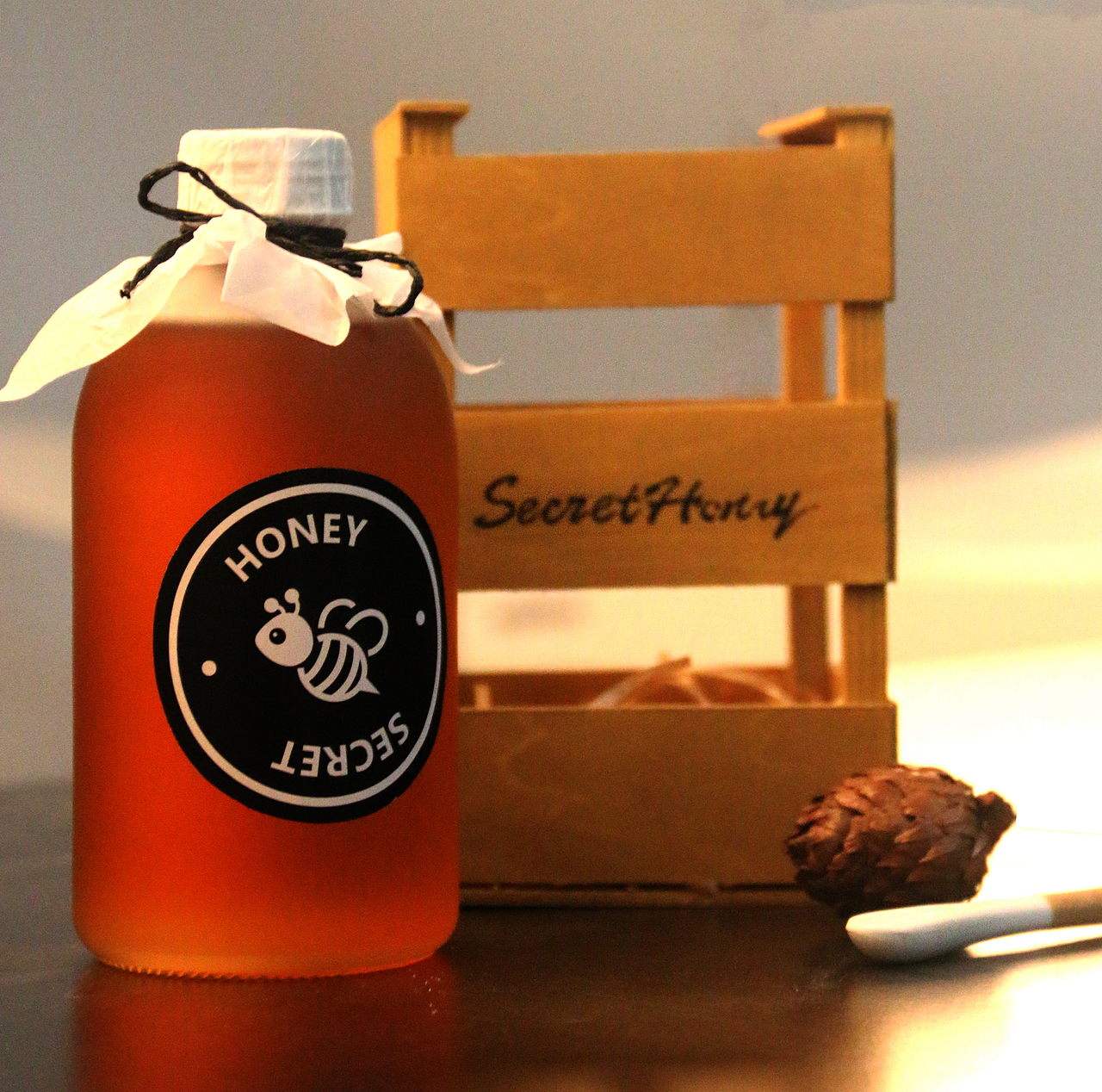 秘蜜（蜂蜜包装设计）