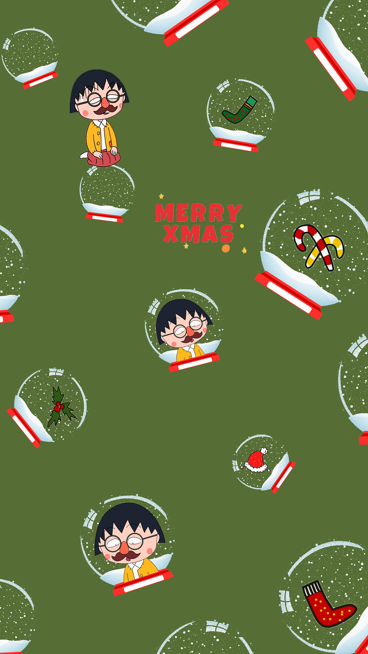 圣诞将至，小丸子说要快乐吖（图ZMTkwNTQ3Mjcy） - 其他 - 站酷设计师Wiwe原创素材 - 站酷ZCOOL