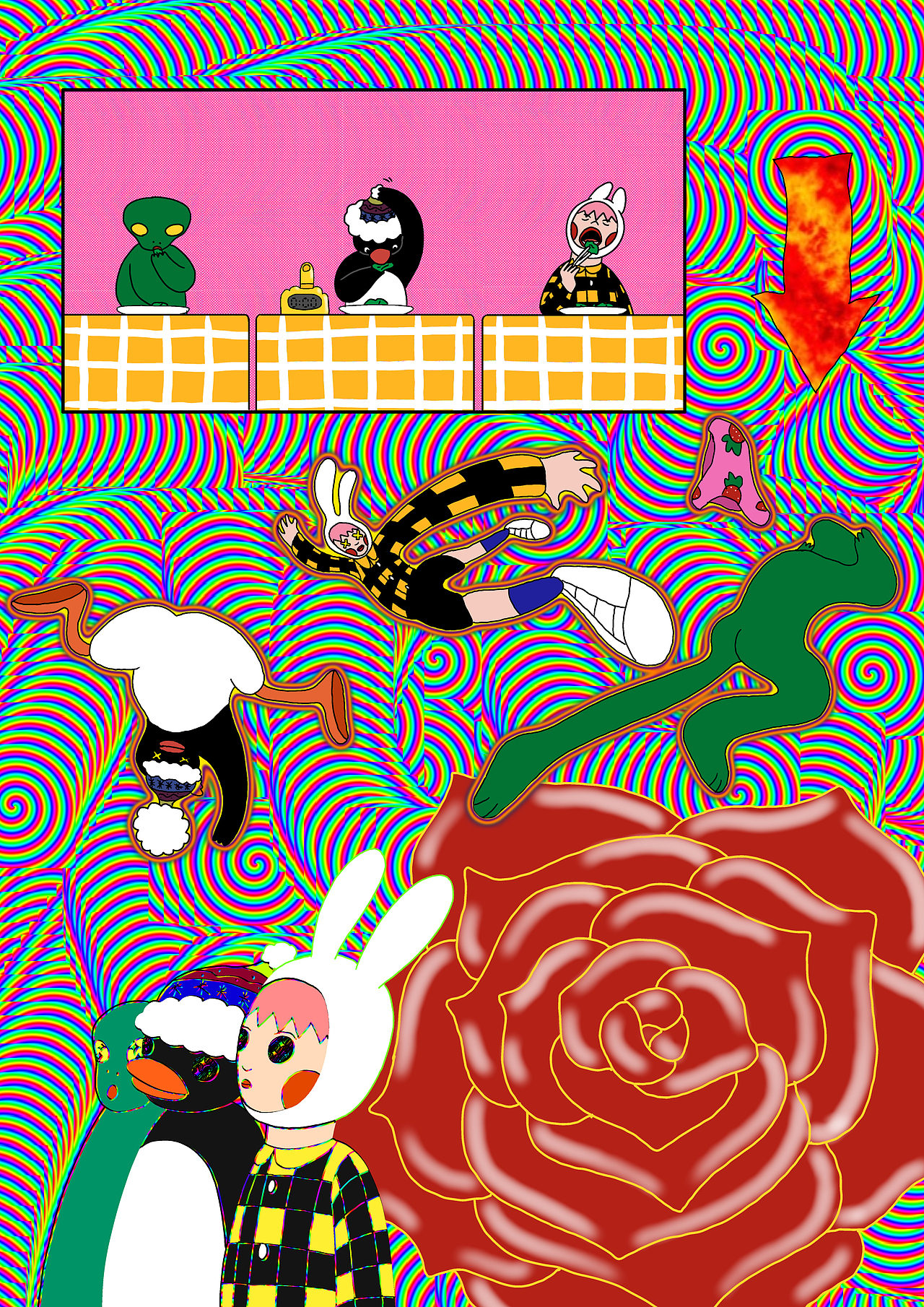 bullshit|插画|艺术插画|杜传杨_原创作品-站酷zcool