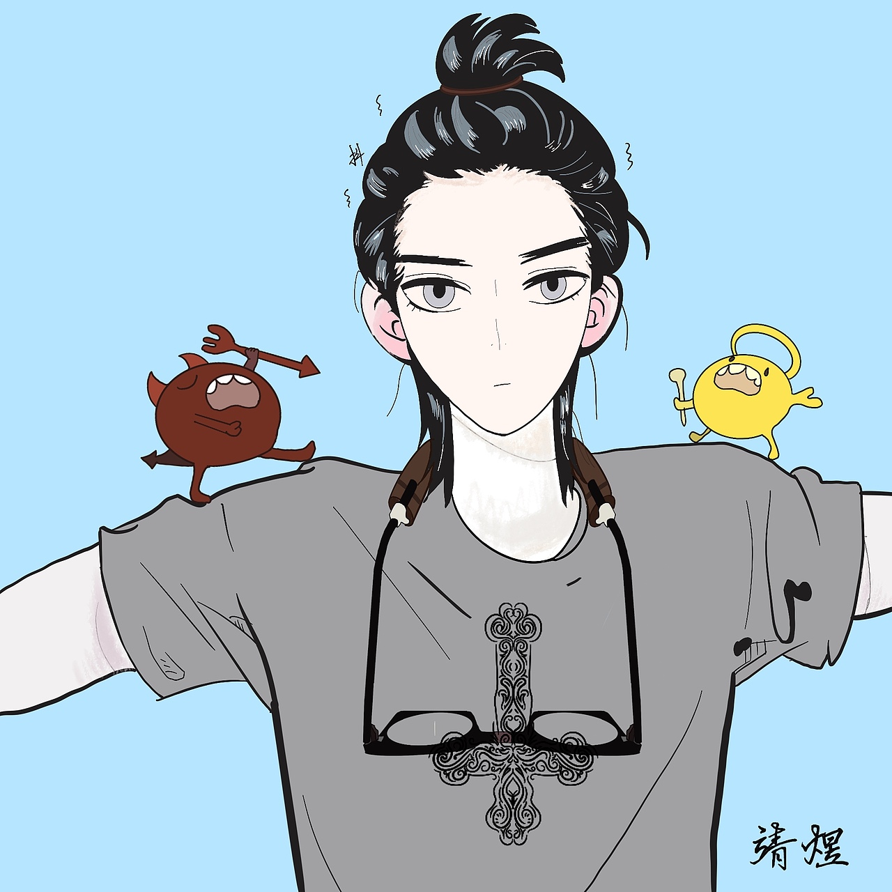 个人头像(练习1)