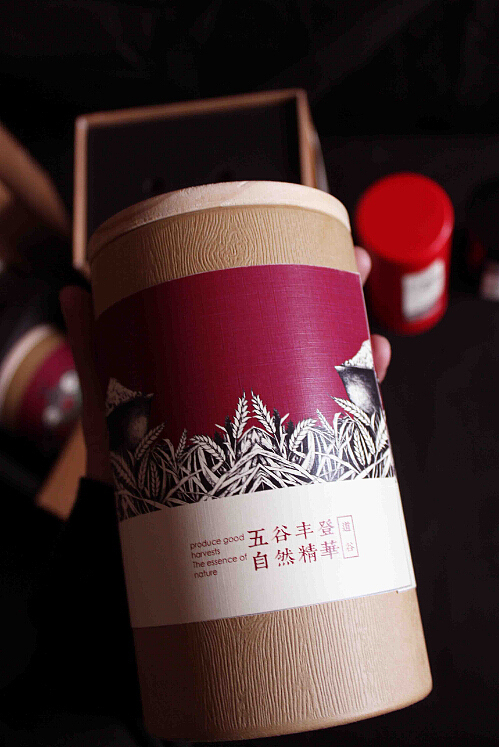 道谷——手绘大米包装设计