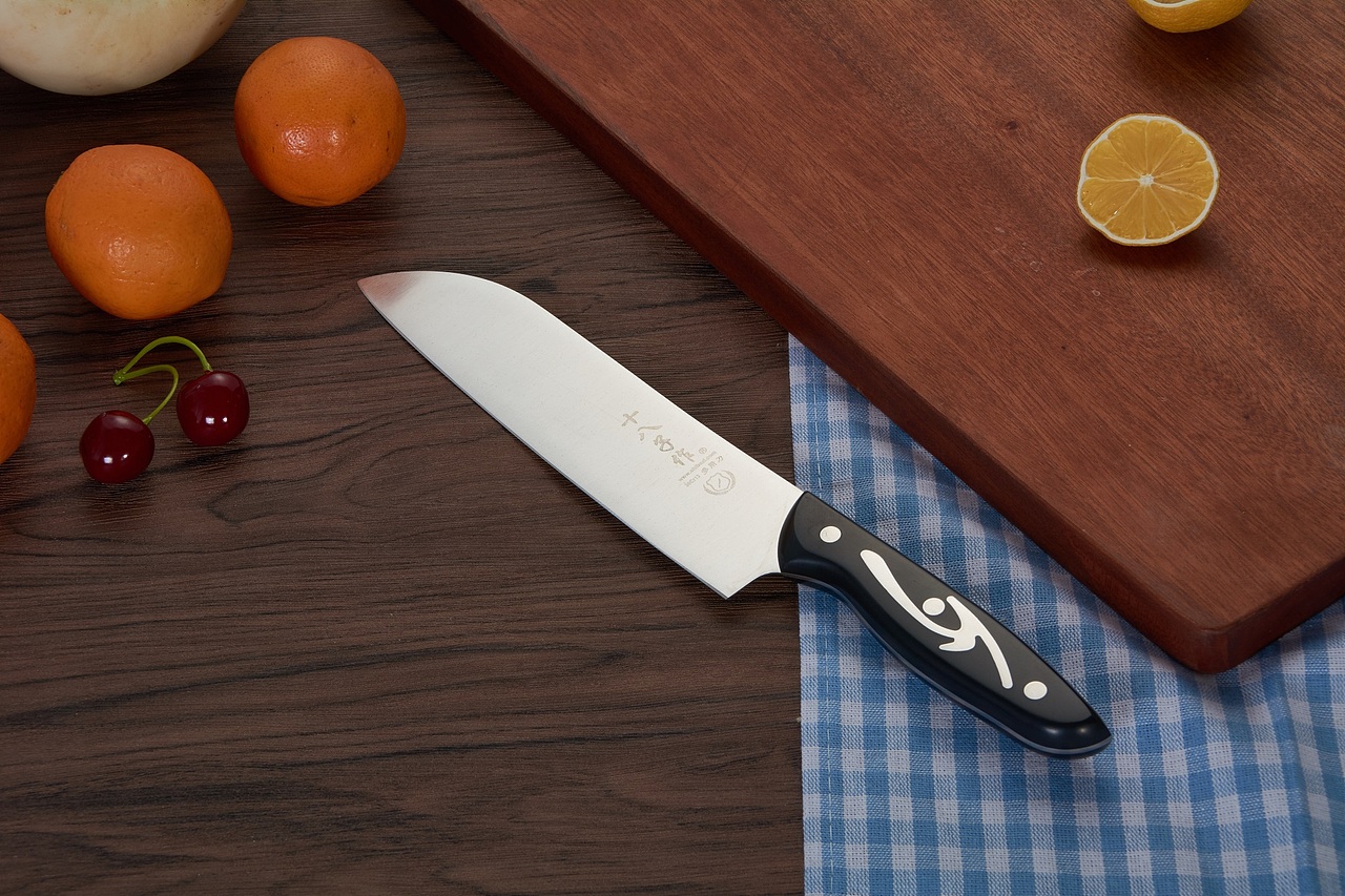 十八子作水果刀   不锈钢高端切菜 厨师 水果 万用 刀