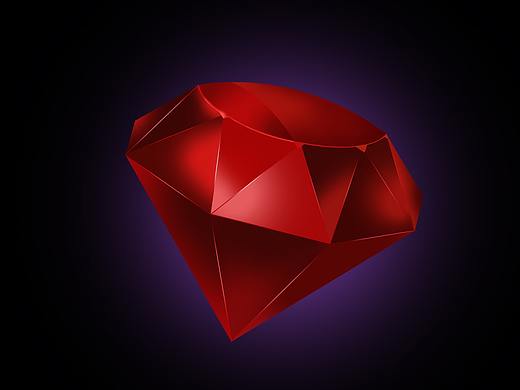 红宝石(手绘临摹)