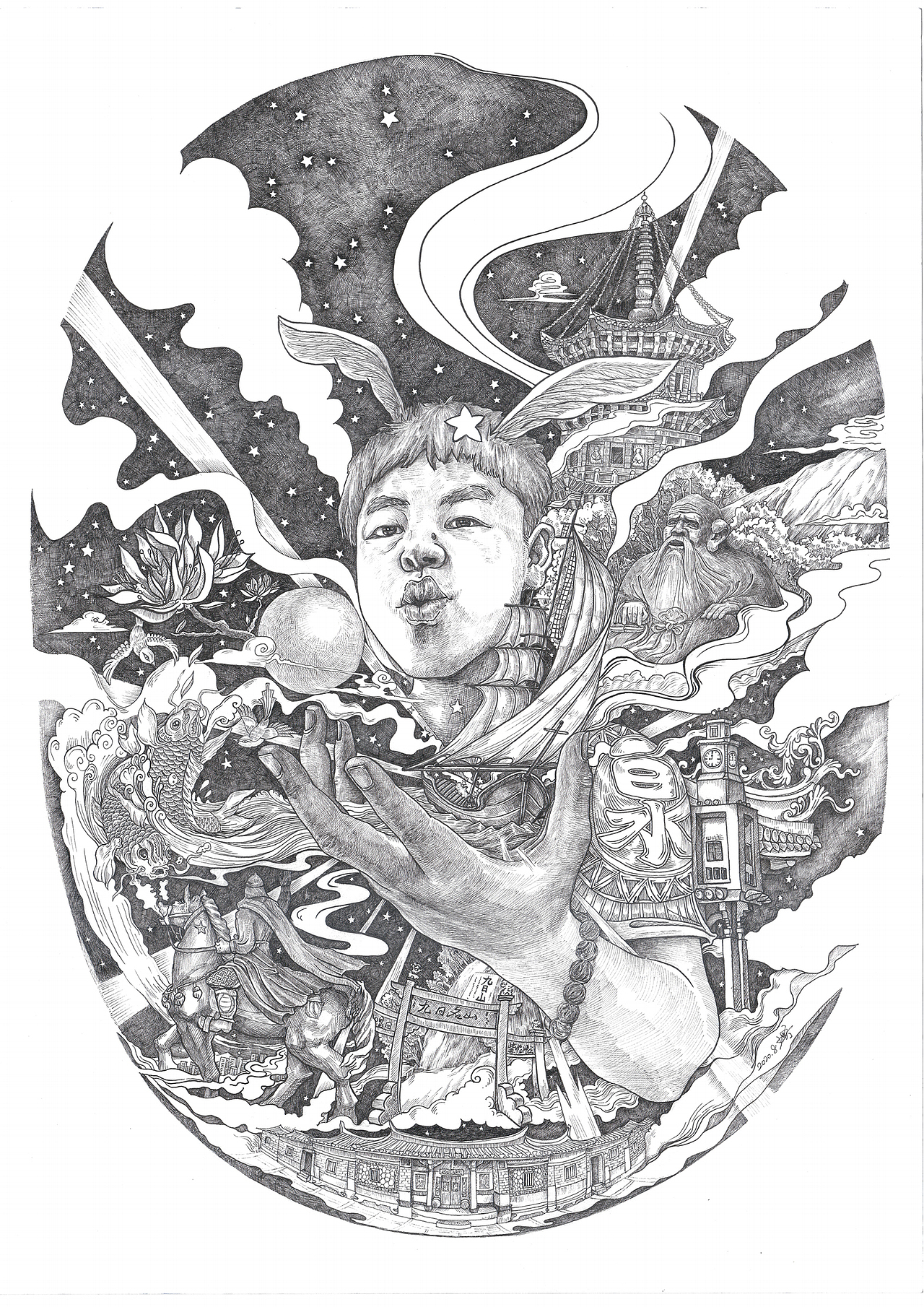 2020少野插画小作整理（图ZMjQxODg3MzE2） - 艺术插画 - 站酷设计师少野1029原创素材 - 站酷ZCOOL