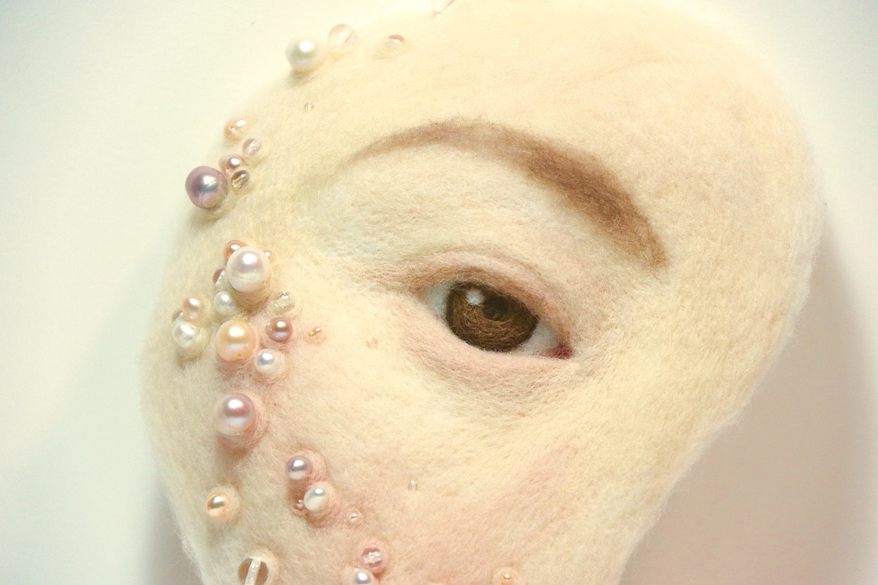 夏天 羊毛毡雕塑（图ZMTMyNTIxMzY4） - 雕塑 - 站酷设计师艾夜原创素材 - 站酷ZCOOL