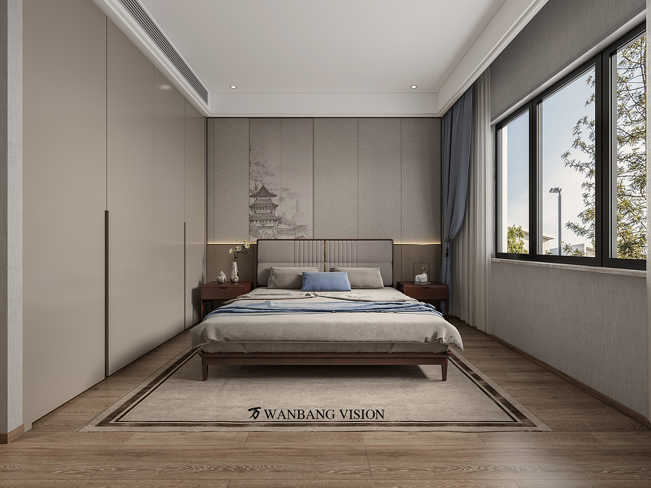 卧室单张效果图