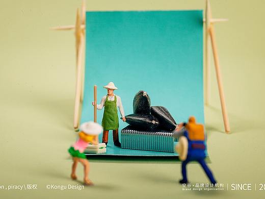 干货定制拍摄 商业摄影 创意摄影 微距小人摄影