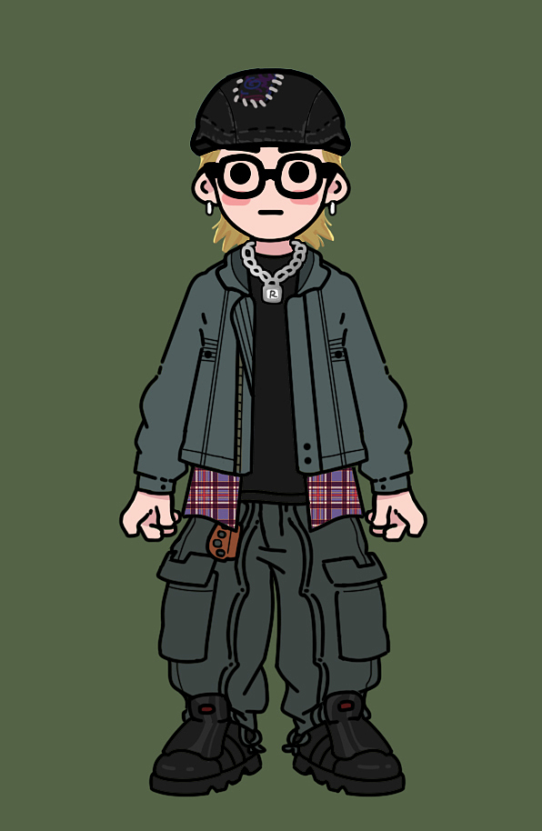 Q版穿搭（图ZMjQ1NTQ4MDky） - 艺术插画 - 站酷设计师阿侩原创素材 - 站酷ZCOOL