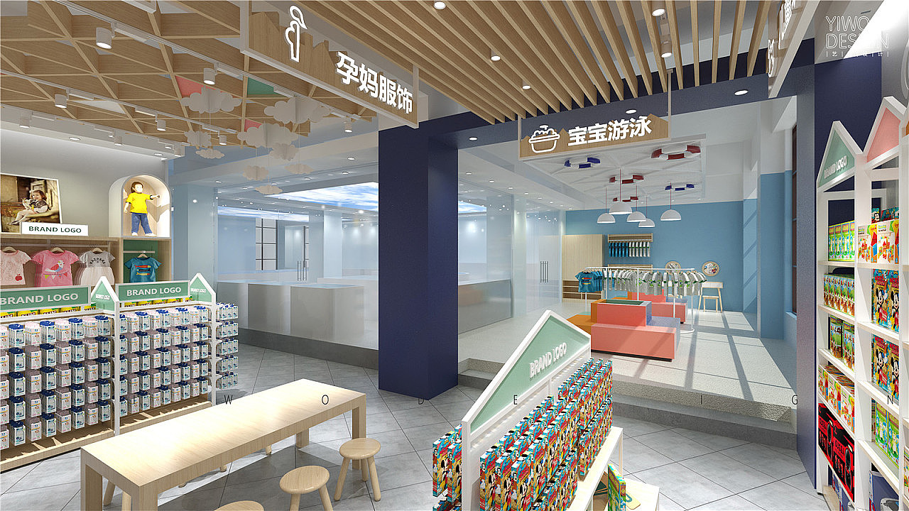 母婴用品店|亲子用品店|孕婴童用品店（图ZMTc5ODI2NTQ0） - 展陈设计 - 站酷设计师品牌设计Calvin原创素材 - 站酷ZCOOL