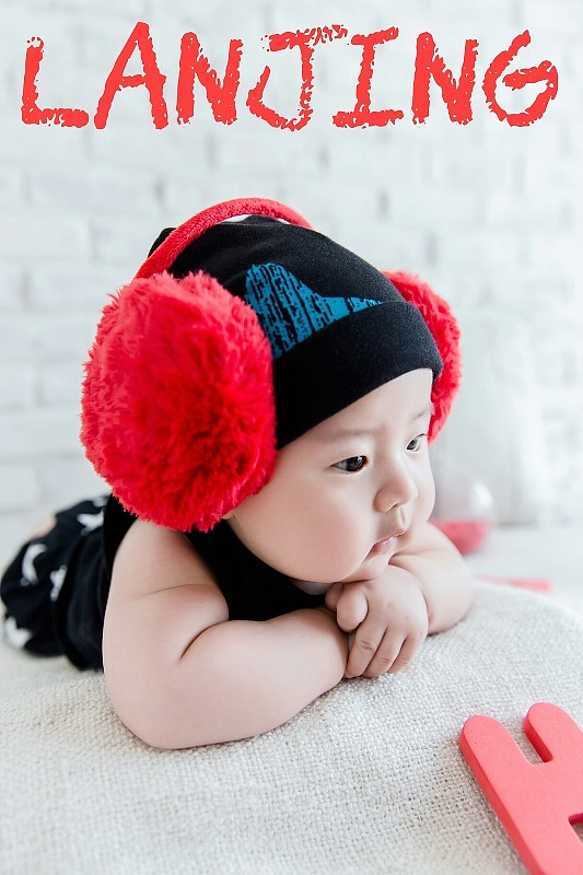 蓝鲸儿童摄影|宝宝百天照拍摄