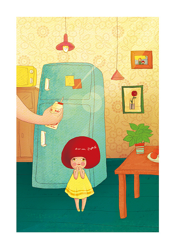 《小番茄》图书插画