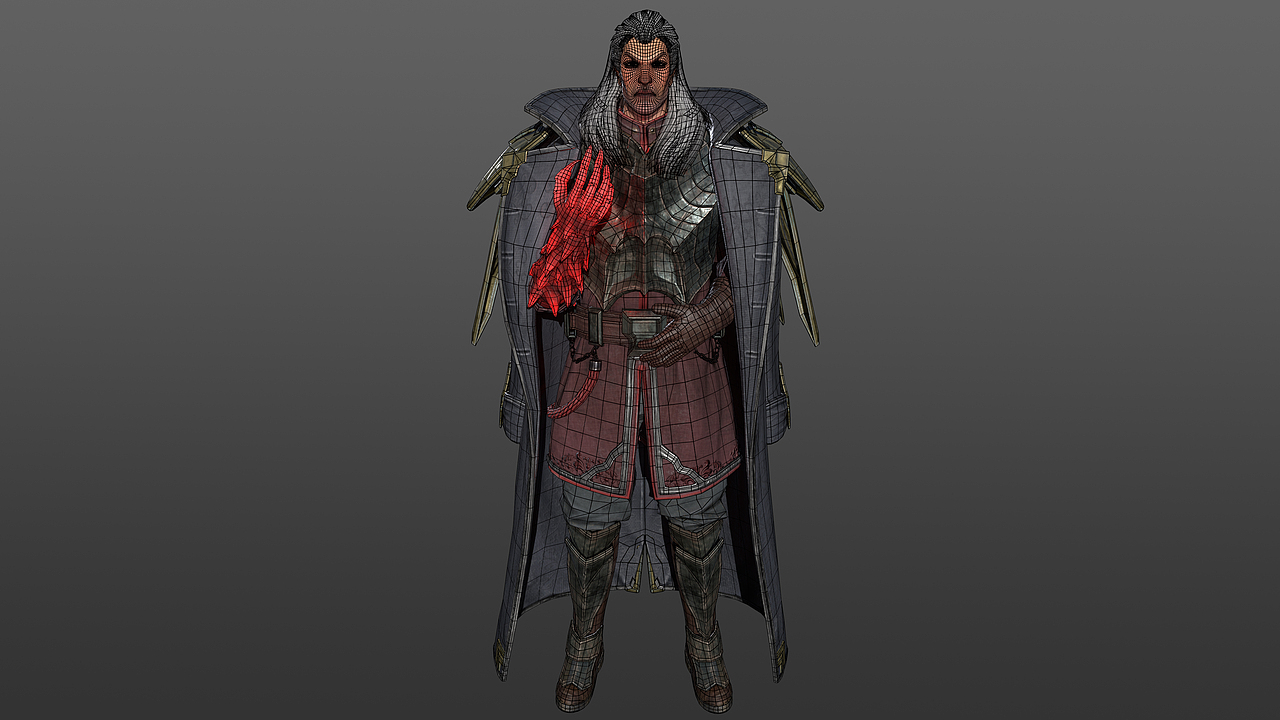 英雄联盟系列模型 诺克萨斯统领——斯维因（图ZMTcwMzIzMjQw） - 人物/生物 - 站酷设计师B站康不理鸭原创素材 - 站酷ZCOOL